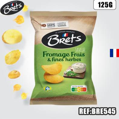 BRET'S CHIPS FROMAGE FRAIS 125 G