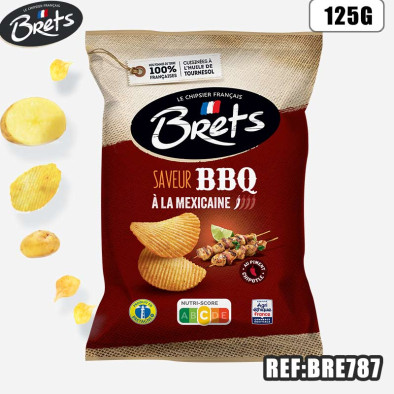 BRET'S CHIPS BBQ A LA MEXICAINE 125G