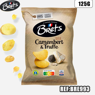 BRET'S CHIPS CAMEMBERT TRUFFES 125G