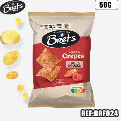 BRET'S CREPES FRUITS ROUGES 50G