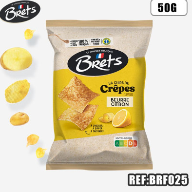 BRET'S CREPES BEURRE CITRON 50G