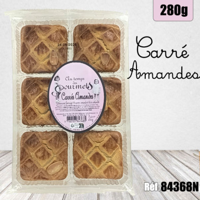ATDG CARRE AMANDES 280G