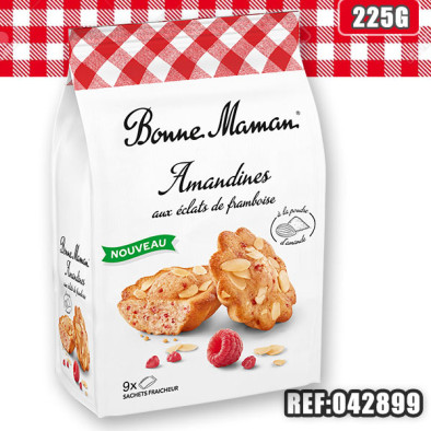 BM AMANDINES ECLATS DE FRAMBOISES 225G