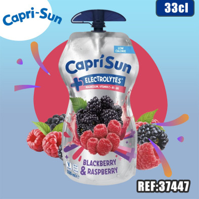 CAPRI-SUN ELECTROLYTE MURE-FRAMBOISE 33cl dont taxe sucre 0.013€ht