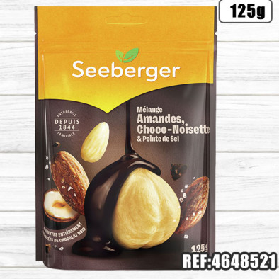 S-MELANGE AMANDES  CHOCO NOISETTES & SEL 125G