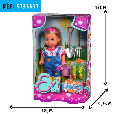 POUPEE EVI JARDIN
