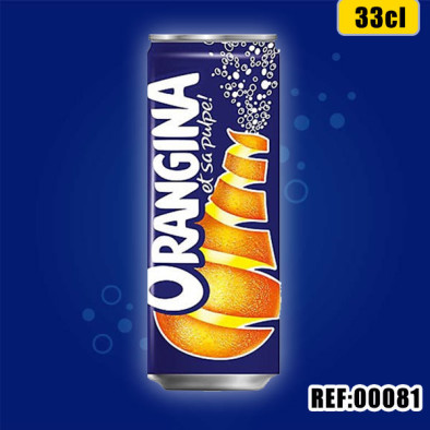 ORANGINA 33cl SLIM dont taxe sucre 0.0724€ht