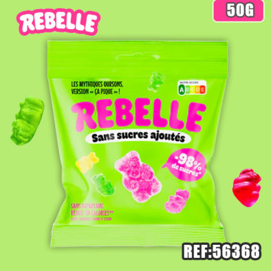 REBELLE OURSONS ACIDULES 50G