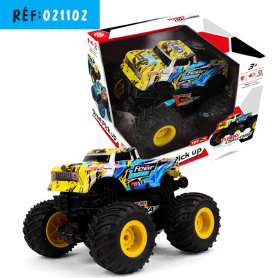 VEHICULE ROUES CASCADE 18CM FRICTION + eco-part***