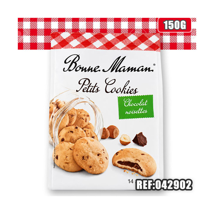 BM - PETITS COOKIES CHOCO NOISETTES 150G