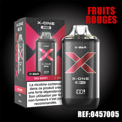 KIT X ONE PRO FRUITS ROUGES 10 MG***