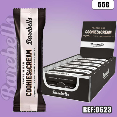 BAREBELLS COOKIES and CREAM BARRE 55G