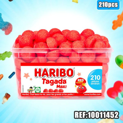 HARIBO colis MAXI TAGADA x210pcs