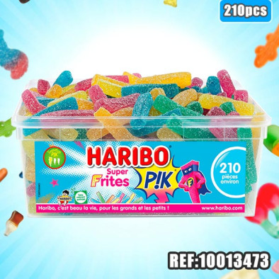 HARIBO colis SUPER FRITES PIK x210pcs