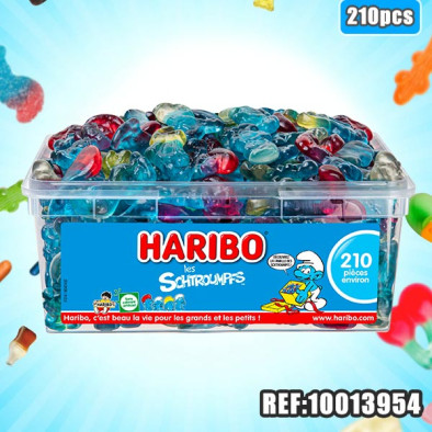 HARIBO colis SCHTROUMPFS x210pcs