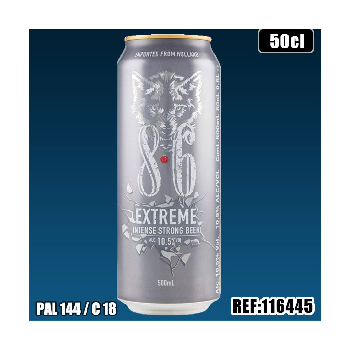 86 EXTREME 10.5% 50cl Canette