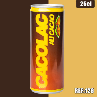 CACOLAC 25CL SLIM dont taxe sucre 0,0535€ht