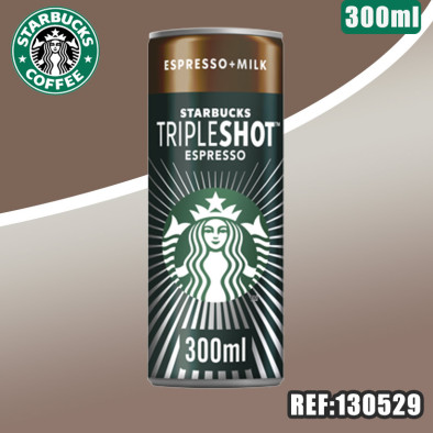 STARBUCKS TRIPLE SHOT 300ml dont taxe sucre 0,01383€