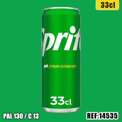 SPRITE 33cl SLIM dont taxe sucre 0.0724€ht