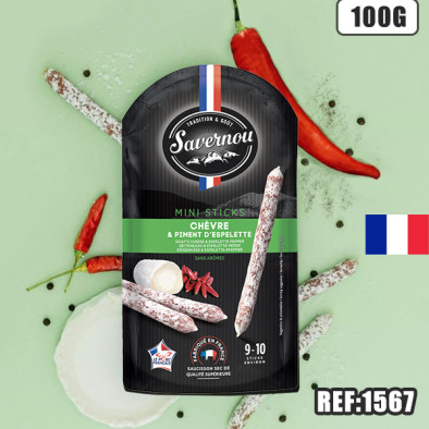 SAVERNOU CHEVRE PIMENT STICK 100g