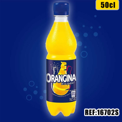 ORANGINA 50cl PET dont taxe sucre 0.1106€ht