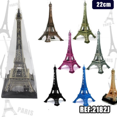 TOUR EIFFEL METAL 22cm***
