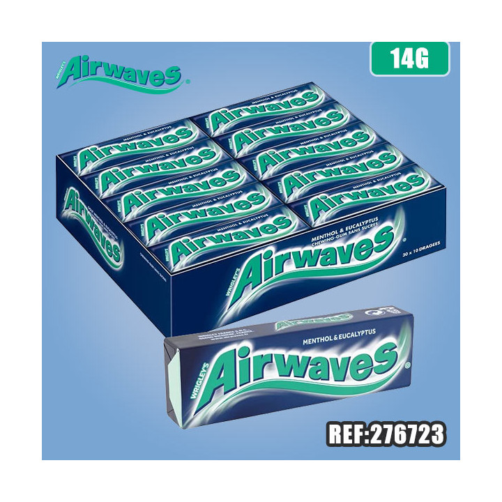 AIRWAVES MENTHOL EUCALYPTUS 14g