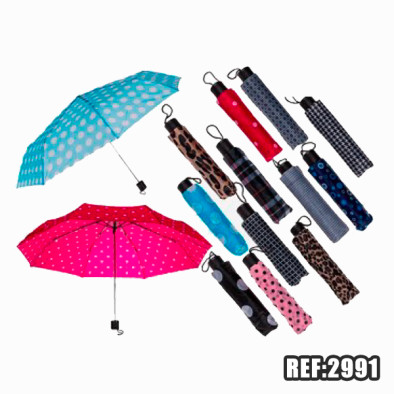 PARAPLUIE ASS 87 CM***
