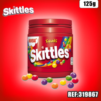 SKITTLES FRUITS 125G***