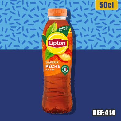LIPTON ICE TEA PECHE 50cl PET dont taxe sucre 0,0231ht