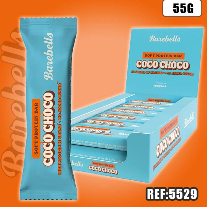 BAREBELLS SOFT COCO CHOCO BARRE 55G