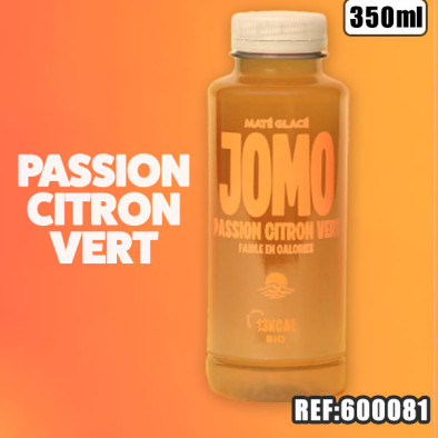 JOMO THE GLACE PASSION-CITRON VERT 350ML dont taxe sucre 0.041097€ht