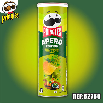 PRINGLES 165G MEDITERRANEAN HERBES&OLIVES