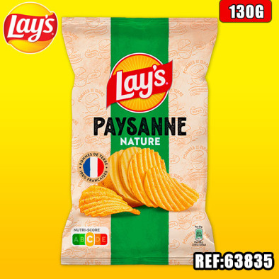 LAYS CHIPS PAYSANNE 130G