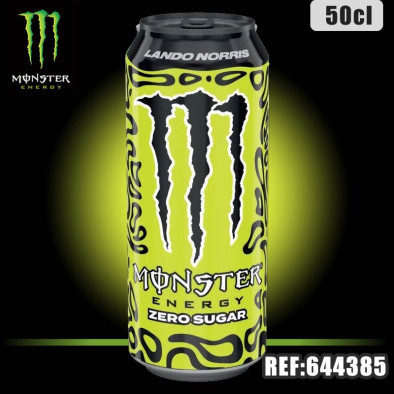 MONSTER LANDO NORRIS ZERO Bte 50CL dont taxe edulc 0.0327€ht