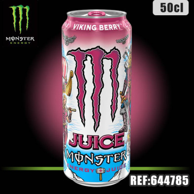 MONSTER VIKING BERRY Bte 50 CL dont taxe sucre 0,1396€ht