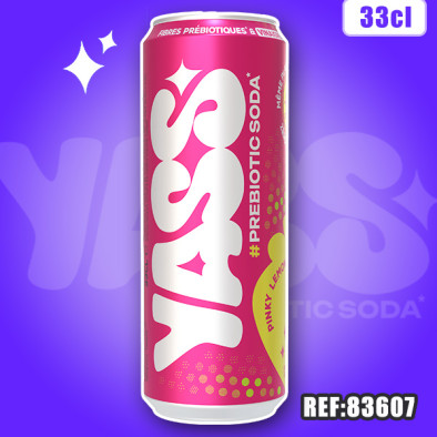 YASS PINK LEMONADE 330ML dont taxe sucre 0,0152€***