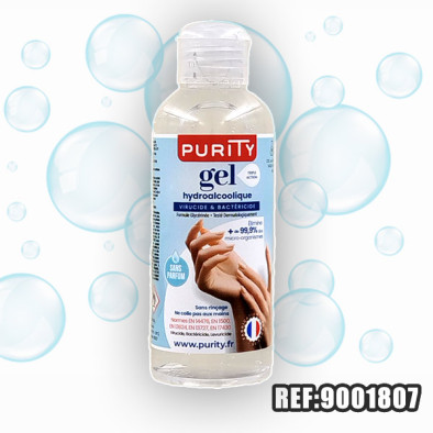 GEL HYDROALCOOLIQUE 100ml 76% alcool