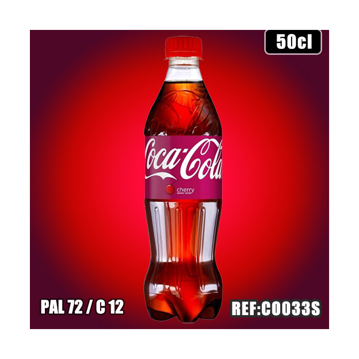 COCA COLA CHERRY 50CL PET dont taxe sucre 0.1809€ht