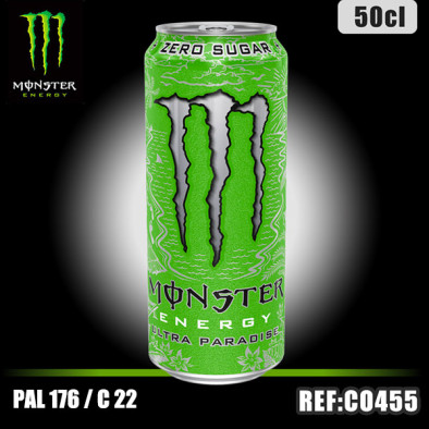 MONSTER ULTRA PARADISE 50CL dont taxe edulcorant 0,0327€ht