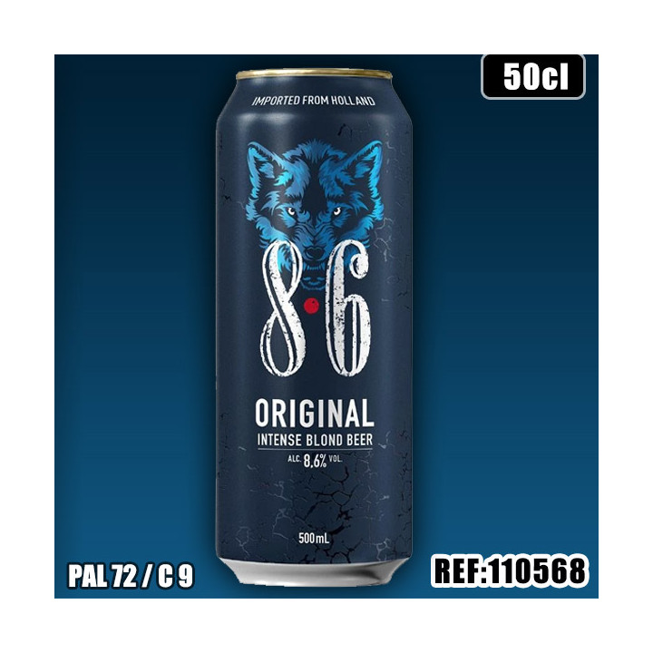 86 BLONDE ORIGINAL 50cl Canette