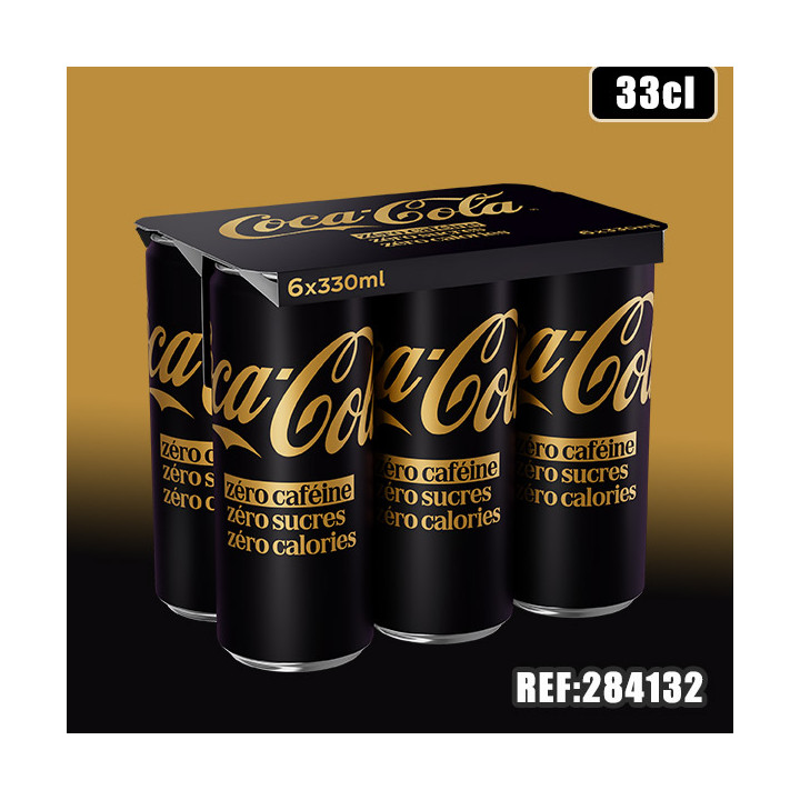 COCA COLA TRIPLE Z 33cl SLIM dont taxe édulc 0.1295€ht 