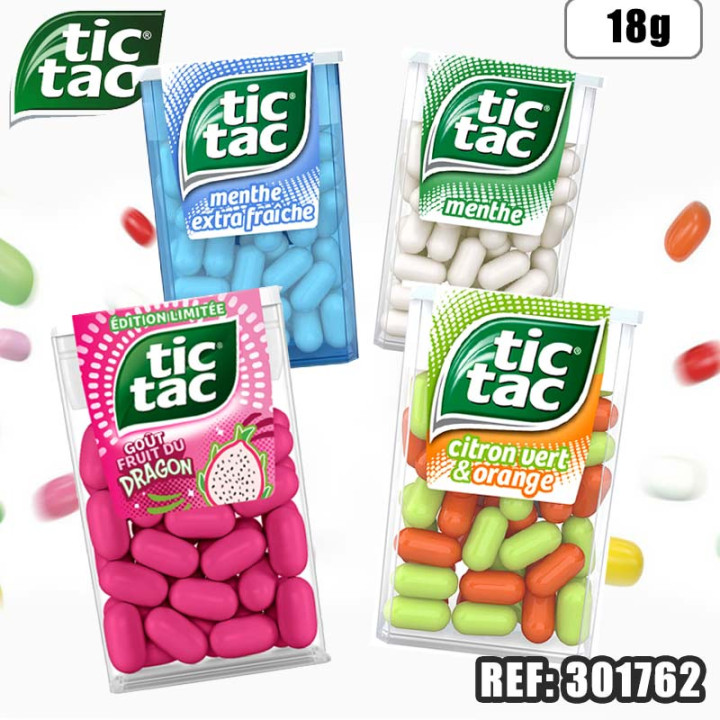 TIC TAC ASSORTIS 18G x 96uvc***
