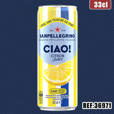 SAN PELLEGRINO CIAO CITRON DOLCE 33CL