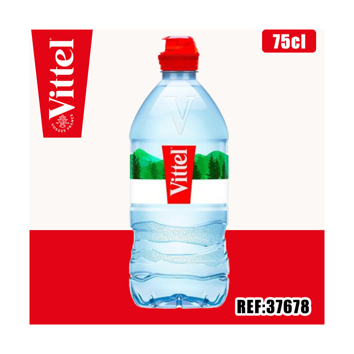 VITTEL 75CL PET BOUCHON SPORT