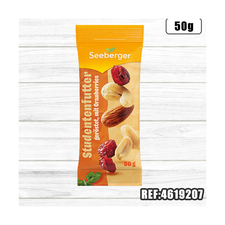 S-SNACK2GO MIX GRILLE & CRANBERRIES 50G