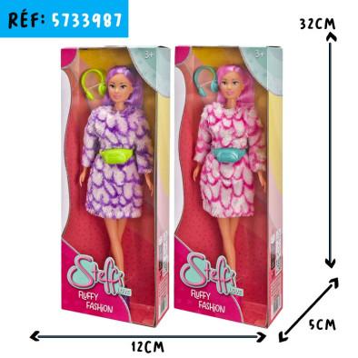 POUPEE EVI FLUFFY FASHION