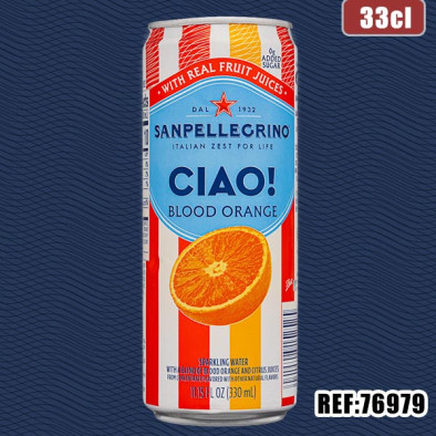 SAN PELLEGRINO CIAO ORANGE SANGUINE 33CL