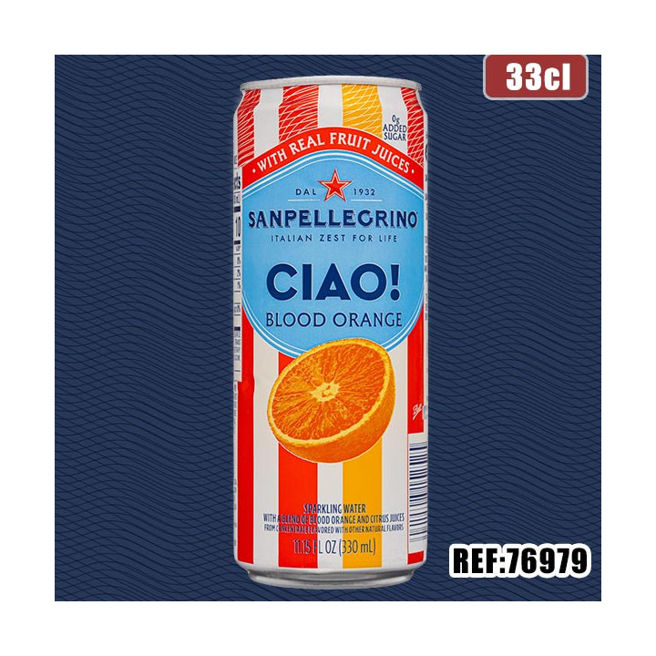 SAN PELLEGRINO CIAO ORANGE SANGUINE 33CL