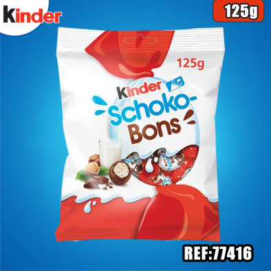 KINDER SCHOKOBONS 125G SACHET***